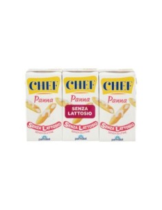 Parmalat Panna Chef Senza Lattosio - 3x125 ml - Free shipping delivered to EUROPE and UK