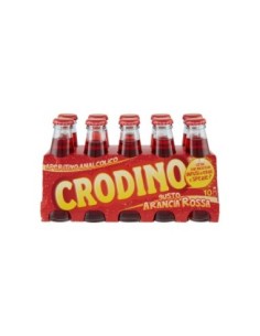 Crodino Red Orange - 10x10 cl - Free shipping delivered to EUROPE and UK