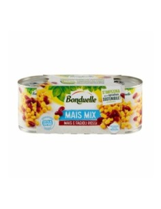 Bonduelle Maïs en Rode Bonen Mix - 3 x 170 gr - Gratis verzending naar Europa en Groot-Brittannië