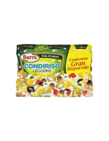 Berni Light Salad Dressing - 3 x 290 gr - Free shipping delivered to EUROPE and UK