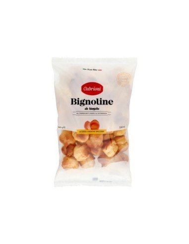 Cabrioni Bignoline à remplir - 100 gr - Livraison gratuite en EUROPE et au Royaume-Uni