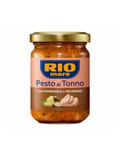 Rio Mare Pesto al Tonno mandorle e pecorino - 130 gr - Spedizione gratuita consegnata in EUROPA e UK