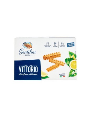 Gentilini Vittorio lemon cookies - 250 gr - Free shipping delivered to EUROPE and UK