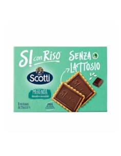 Scotti Merenda with Chocolate Lactose-free - 200 gr - Free shipping delivered to EUROPE and UK