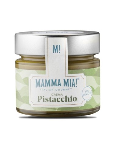 MammaMia Crema al Pistacchi Italiani 50% - 180 gr - Spedizione gratuita consegnata in EUROPA e UK