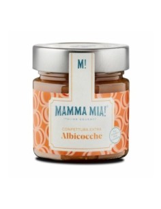 MammaMia Extra Abrikozenjam - 240 g - Gratis verzending naar Europa en Groot-Brittannië