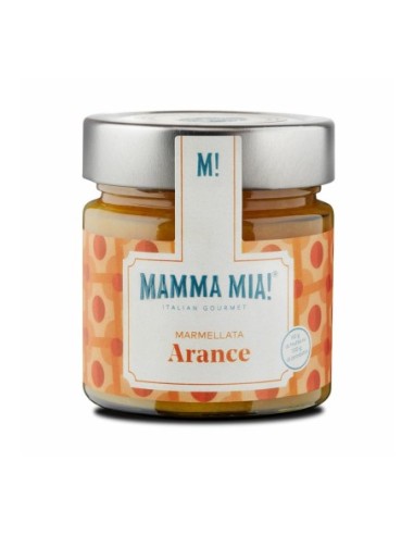 MammaMia Confiture d'Oranges - 240 gr - Livraison gratuite en EUROPE et au Royaume-Uni