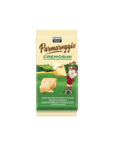 Parmareggio Cremosini formaggini al parmigiano - 125 gr - Spedizione gratuita consegnata in EUROPA e UK