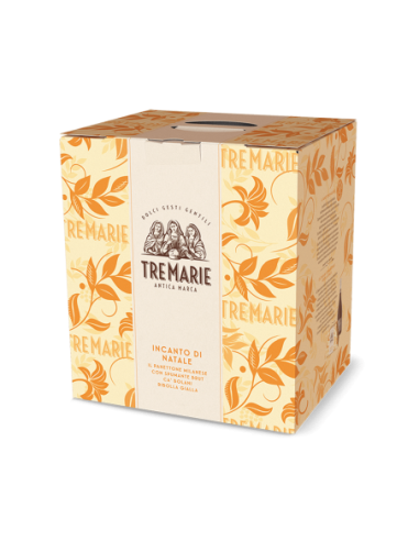 Tre Marie Incanto de Noël Panettone + bouteille - 2 pièces - Livraison gratuite en EUROPE et au Royaume-Uni