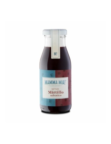 MammaMia Wilde Blauwe Bessensap - 200 ml - Gratis verzending naar Europa en Groot-Brittannië