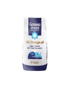 Gemma di Mare Fine Integral Salt - 1 kg - Free shipping delivered to EUROPE and UK