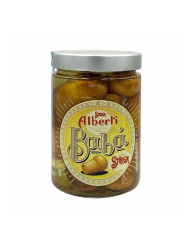 Strega Alberti Baba with Benevento liqueur - 580 gr - Free shipping delivered to EUROPE and UK