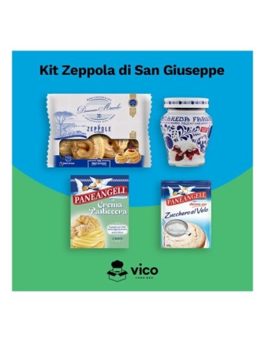 Kit Zeppola di San Giuseppe - Spedizione gratuita consegnata in EUROPA e UK