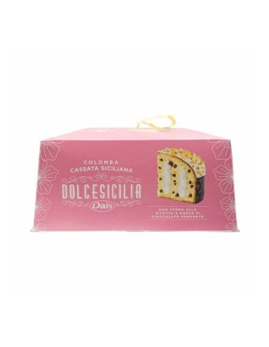 Dais Colomba Sicilian Cassata - 800 gr - Free shipping delivered to EUROPE and UK