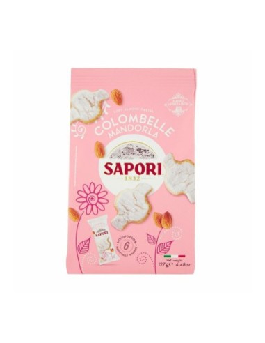 Sapori Colombelle aux Amandes - 127 gr - Livraison gratuite en EUROPE et au Royaume-Uni