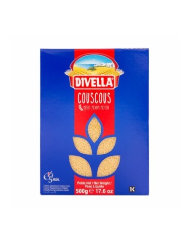 Divella Cous Cous - 500 gr - Spedizione gratuita consegnata in EUROPA e UK