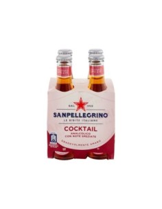 SanPellegrino Cocktail Rosso - 4 x 20 cl - Livraison gratuite en EUROPE et au Royaume-Uni