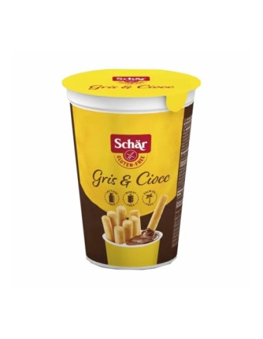 Schar Gris e Ciocc Snack Glutenfrei - 52 g - Kostenloser Versand nach Europa und Großbritannien