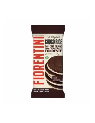 Fiorentini Rice Cakes with Dark Chocolate Gluten-Free - 100 g - Free shipping delivered to EUROPE and UK