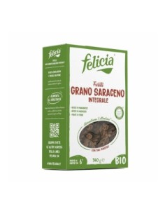 Felicia Fusilli Grano Saraceno Integrale Glutenvrij - 340 g - Gratis verzending naar Europa en Groot-Brittannië