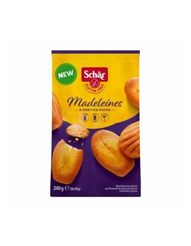 Schar Madeleines Glutenfrei - 240 g - Kostenloser Versand nach Europa und Großbritannien