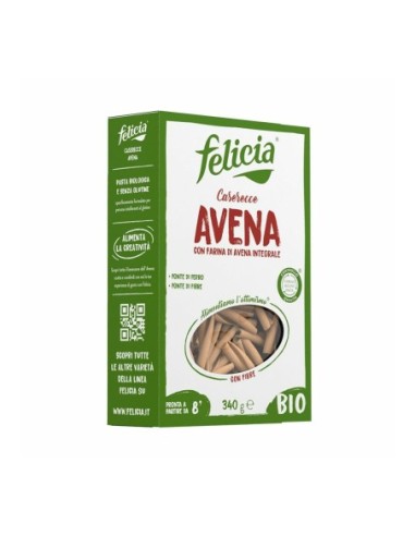 Felicia Casarecce Whole Grain Oats Organic - 340 g - Free shipping delivered to EUROPE and UK