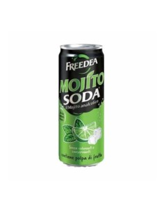 Mojito Soda Alcoholvrij - 33 cl - Gratis verzending naar Europa en Groot-Brittannië