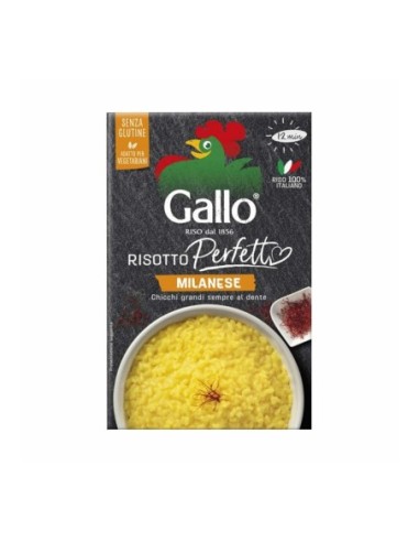 Gallo Perfecte Milanese Risotto  - 175 gr - Gratis verzending naar Europa en Groot-Brittannië