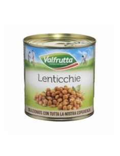 Valfrutta Italian Lentils - 400 g - Free shipping delivered to EUROPE and UK