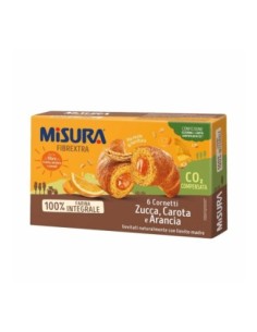 Misura Croissants Complets Citrouille, Carotte et Orange - 308 gr - Livraison gratuite en EUROPE et au Royaume-Uni