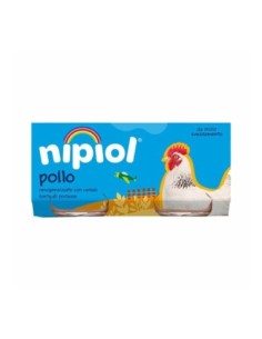 Nipiol Homogenised with Chicken and Cereal - 160 g - Free shipping delivered to EUROPE and UK