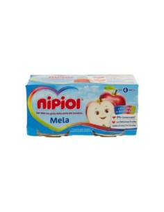 Nipiol Homogenised with Apple - 160 g - Free shipping delivered to EUROPE and UK