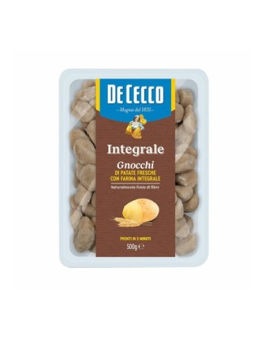 De Cecco Gnocchi de pommes de terre fraîches à grains entiers - 500 gr - Livraison gratuite en EUROPE et au Royaume-Uni