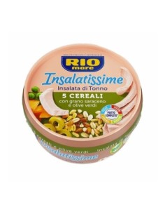 Rio Mare Insalatissime 5 Cereali con Tonno - 220 gr - Spedizione gratuita consegnata in EUROPA e UK