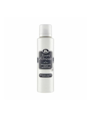 Tesori D'Oriente Deodorante Aromatico Muschio Bianco Spray - 150 ml - Spedizione gratuita consegnata in EUROPA e UK