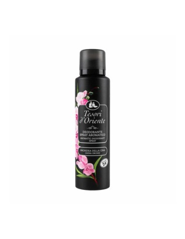 Tesori D'Oriente Aromatische Deodorant China Orchidee Spray - 150 ml - Gratis verzending naar Europa en Groot-Brittannië