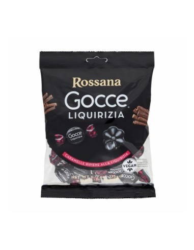 Perugina Rossana Bonbon Réglisse - 175 gr - Livraison gratuite en EUROPE et au Royaume-Uni