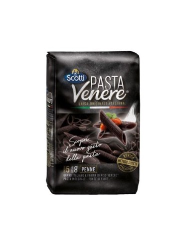 Scotti Pasta Venere Penne Integrali - 400 gr - Spedizione gratuita consegnata in EUROPA e UK