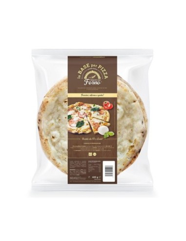 I Maestri del Forno Base Pizza 28cm 2 pcs - 420 gr - Free shipping delivered to EUROPE and UK