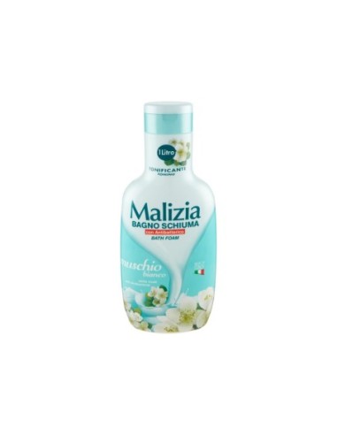 Malizia Gel Douche Antibactérien Musc Blanc - 1 L - Livraison gratuite en EUROPE et au Royaume-Uni