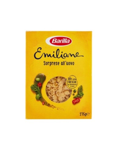 Barilla Emiliane Surprises with Egg - 275 g - Free shipping delivered to EUROPE and UK