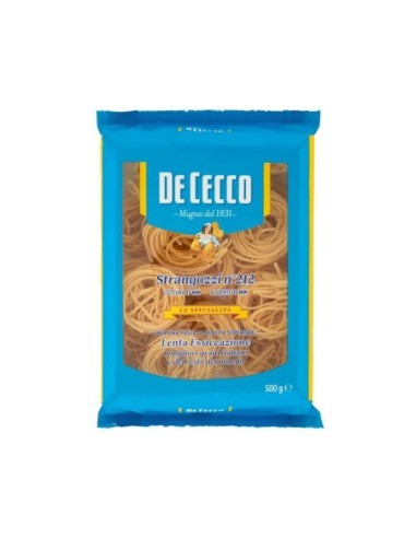 De Cecco 212 Strangozzi - 500 gr - Spedizione gratuita consegnata in EUROPA e UK