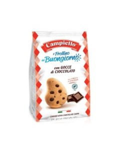 Campiello il Frollino con Gocce di Cioccolato - 700 gr - Spedizione gratuita consegnata in EUROPA e UK