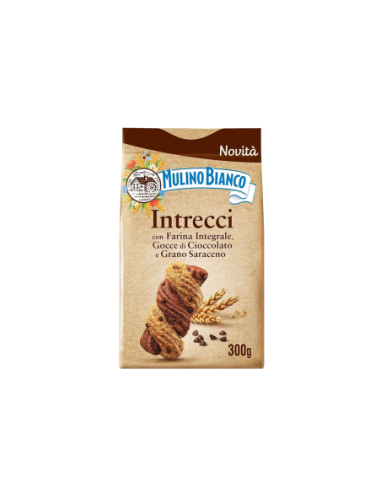 Mulino Bianco Intrecci Biscuits - 300 g - Free shipping delivered to EUROPE and UK