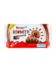 Kinder Kornetti al Cioccolato 6pz  - 252 gr - Spedizione gratuita consegnata in EUROPA e UK