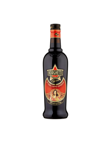 Borghetti True Coffee Liqueur - 70cl - Free shipping delivered to EUROPE and UK