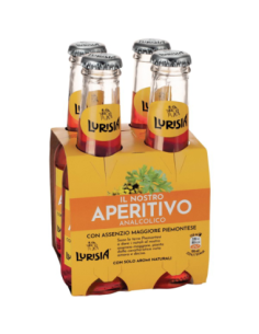 Lurisia Aperitief met absint - 4 x 150 ml - Free shipping delivered to EUROPE and UK