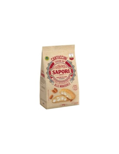 Sapori Cantuccini met amandelen - 100 gr - Gratis verzending naar Europa en Groot-Brittannië