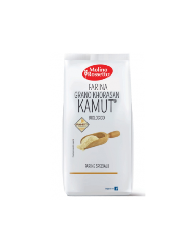 Molino Rossetto Organic Kamut Flour - 400 gr - Free shipping delivered to EUROPE and UK