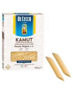 De Cecco 41 Penne Rigate Kamut - 500 gr - Free shipping delivered to EUROPE and UK